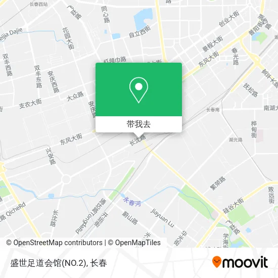 盛世足道会馆(NO.2)地图