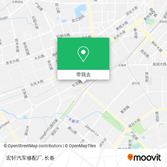 宏轩汽车修配厂地图