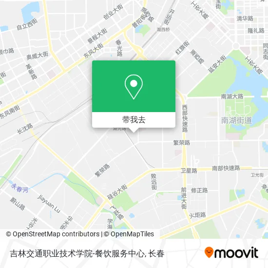吉林交通职业技术学院-餐饮服务中心地图