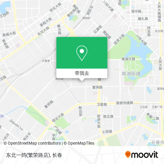 东北一鸽(繁荣路店)地图