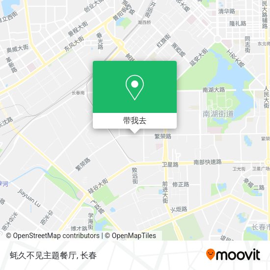 蚝久不见主题餐厅地图