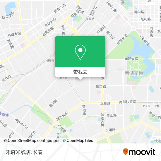禾府米线店地图