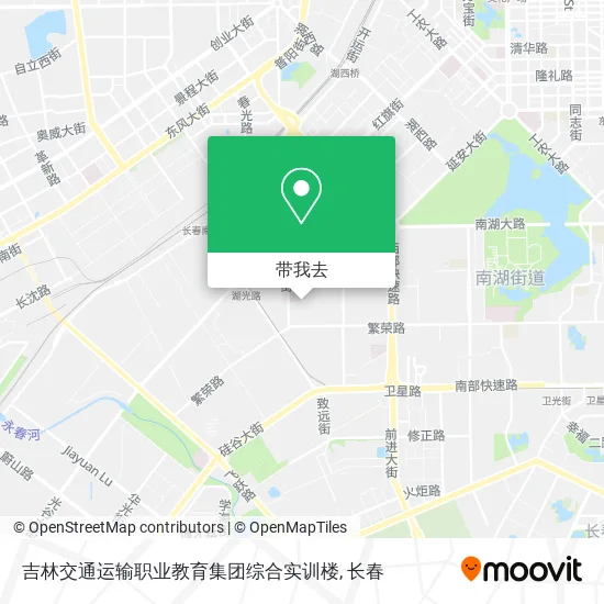 吉林交通运输职业教育集团综合实训楼地图