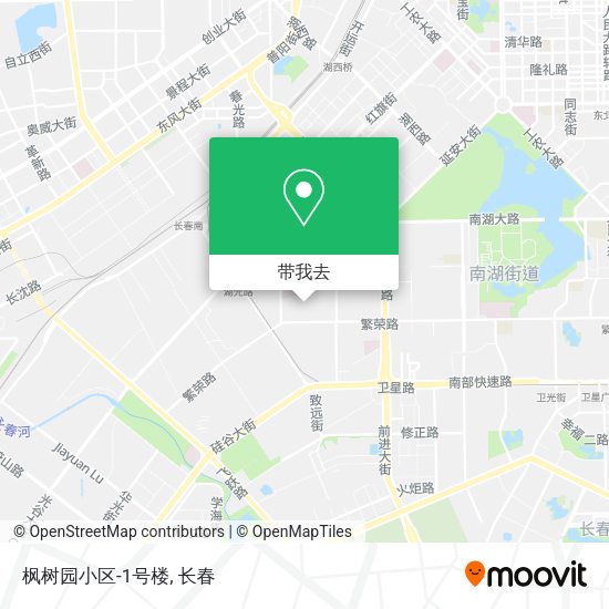 枫树园小区-1号楼地图