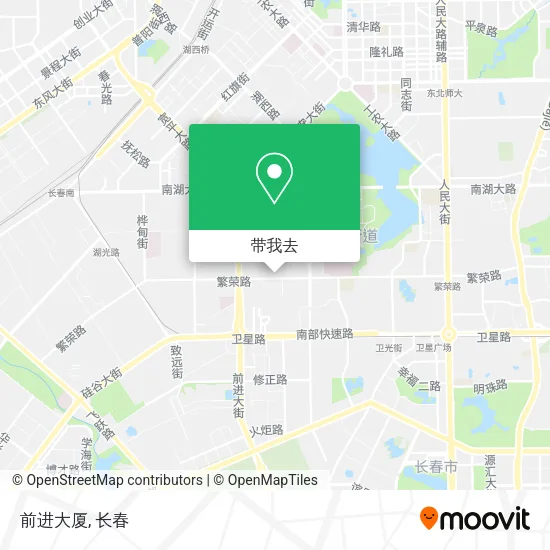 前进大厦地图
