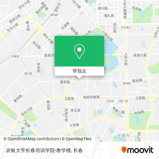 农银大学长春培训学院-教学楼地图
