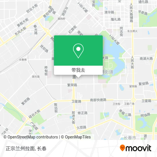 正宗兰州拉面地图