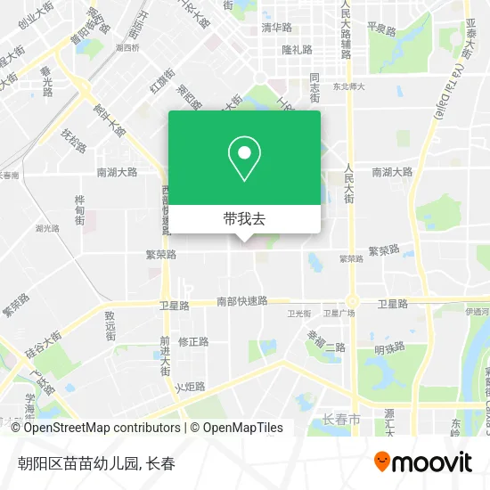 朝阳区苗苗幼儿园地图