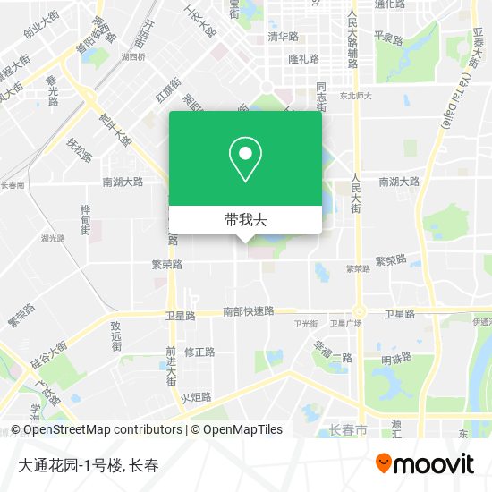 大通花园-1号楼地图