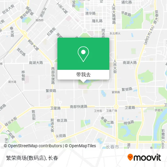 繁荣商场(数码店)地图