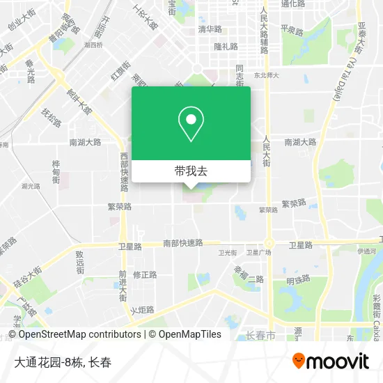 大通花园-8栋地图