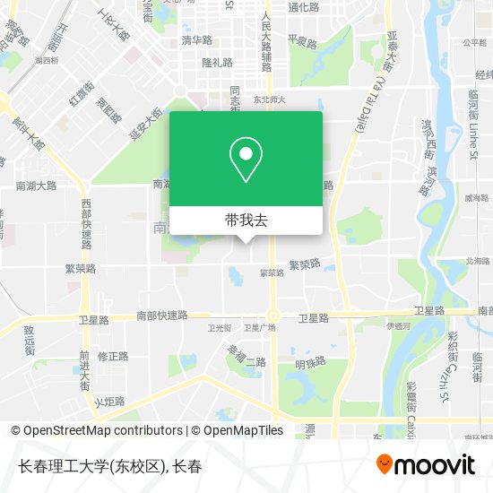 长春理工大学(东校区)地图