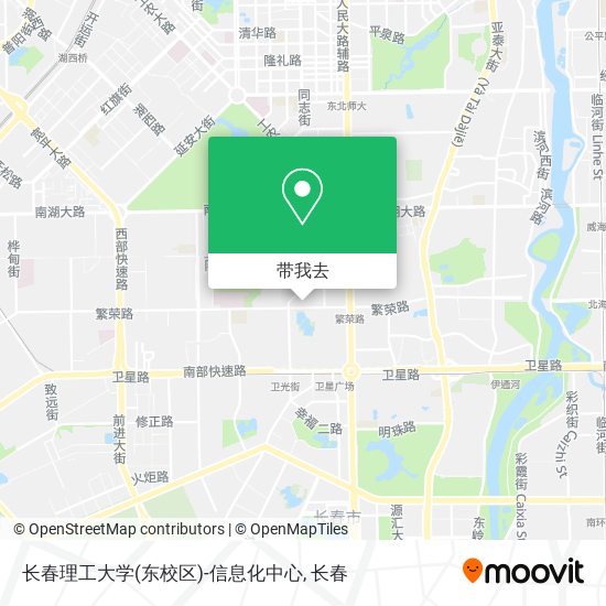 长春理工大学(东校区)-信息化中心地图