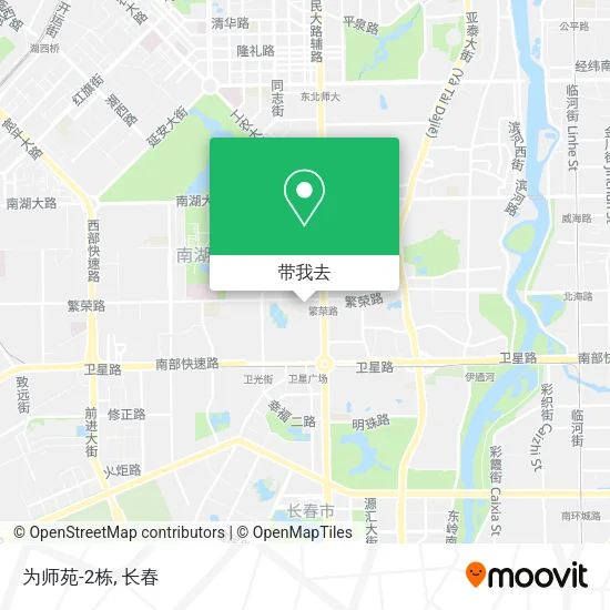为师苑-2栋地图