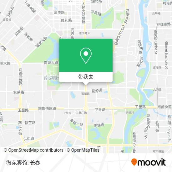 微苑宾馆地图