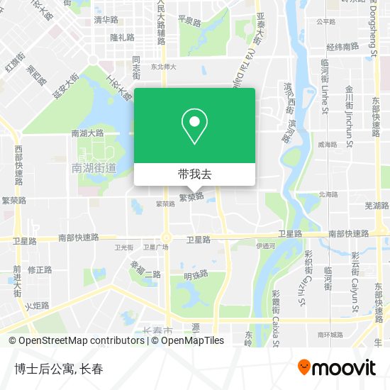 博士后公寓地图