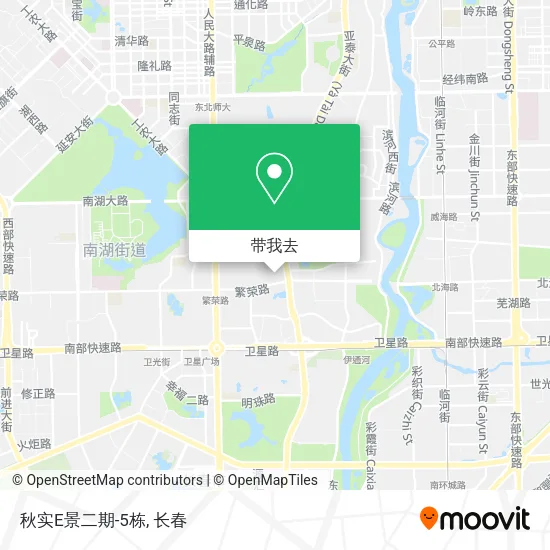 秋实E景二期-5栋地图