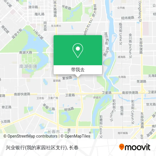 兴业银行(我的家园社区支行)地图