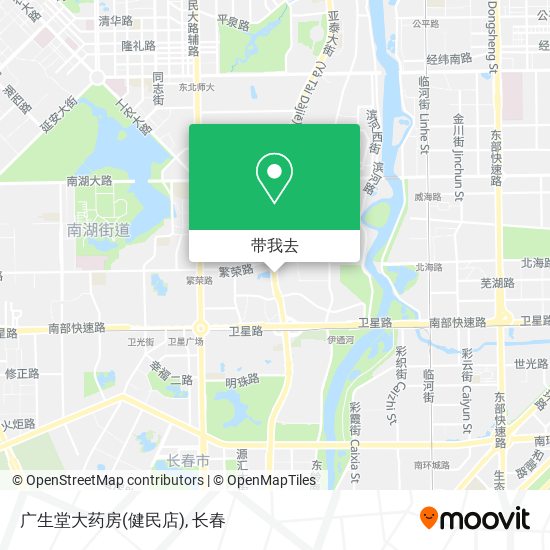 广生堂大药房(健民店)地图
