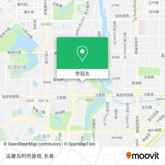 温馨岛时尚旅馆地图