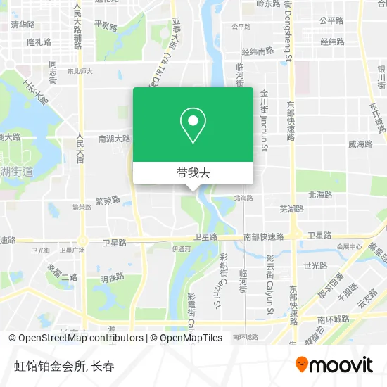 虹馆铂金会所地图