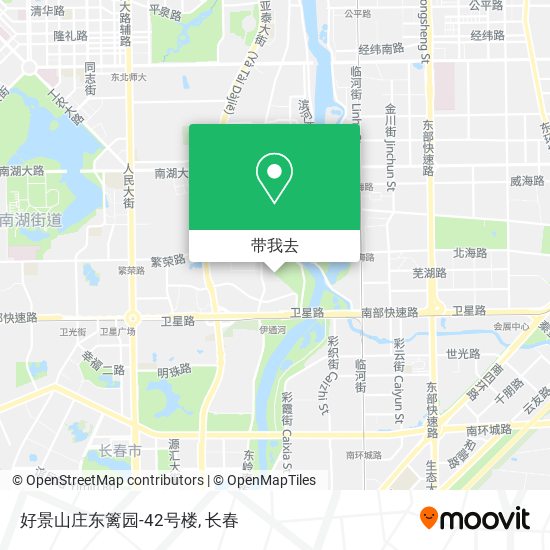 好景山庄东篱园-42号楼地图