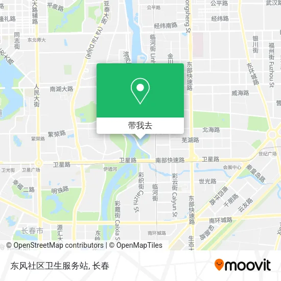 东风社区卫生服务站地图