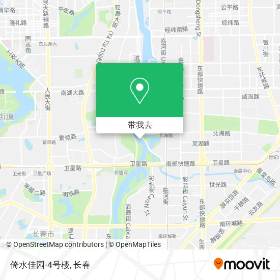 倚水佳园-4号楼地图