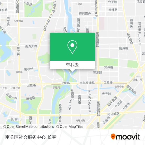 南关区社会服务中心地图