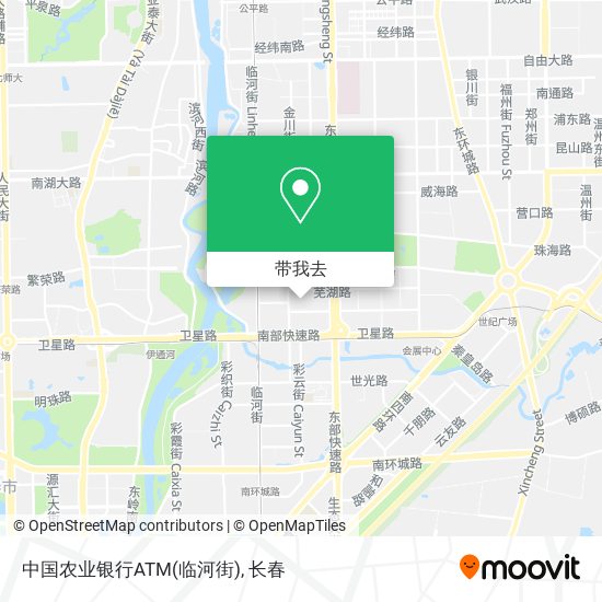 中国农业银行ATM(临河街)地图