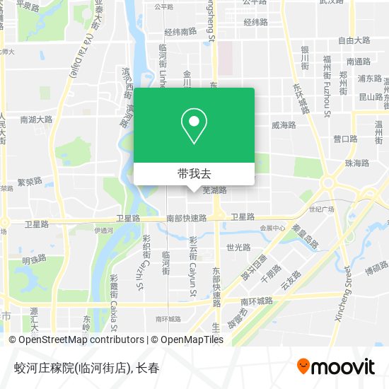 蛟河庄稼院(临河街店)地图