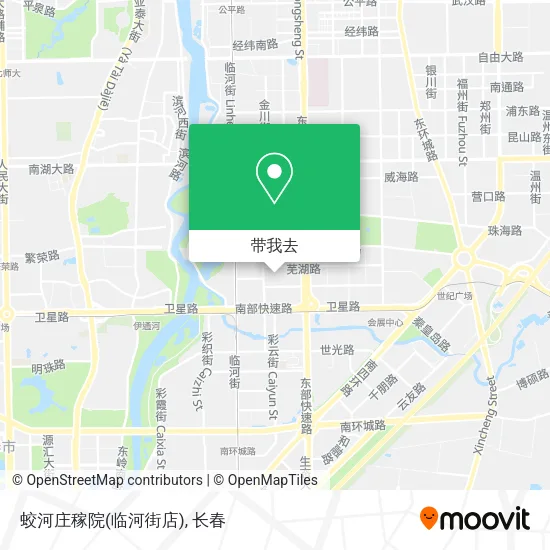 蛟河庄稼院(临河街店)地图