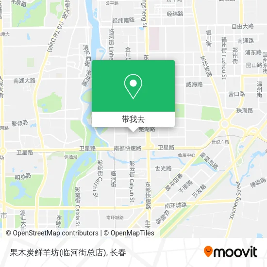 果木炭鲜羊坊(临河街总店)地图