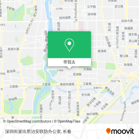 深圳街派出所治安联防办公室地图