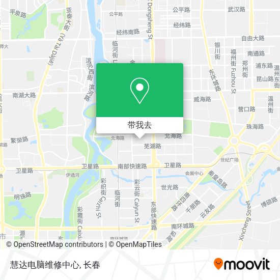 慧达电脑维修中心地图