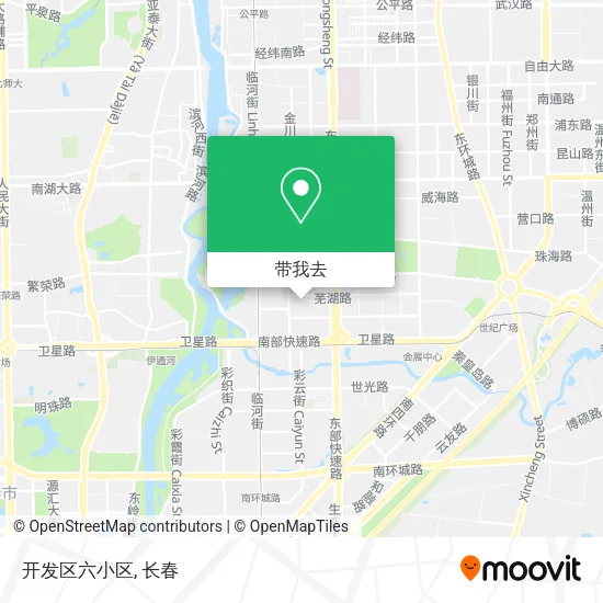 开发区六小区地图