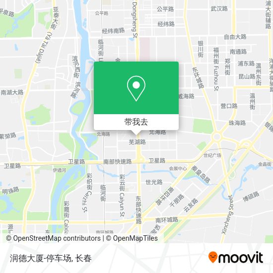 润德大厦-停车场地图