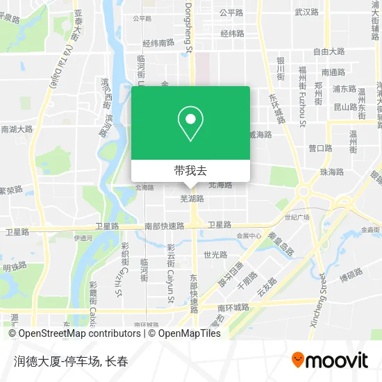 润德大厦-停车场地图