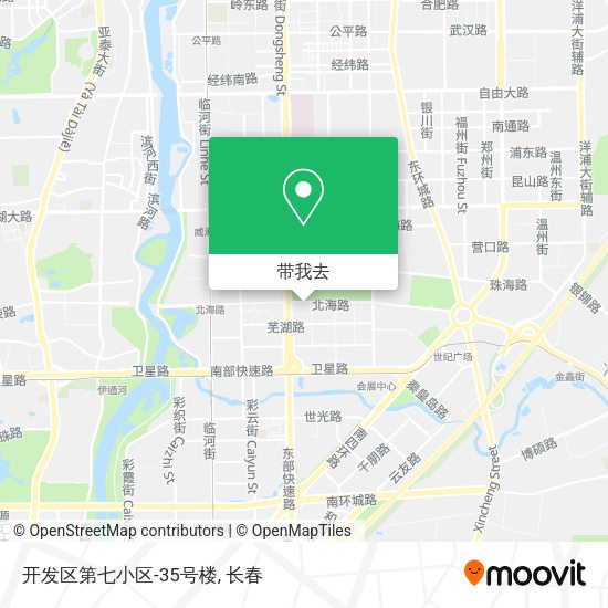 开发区第七小区-35号楼地图