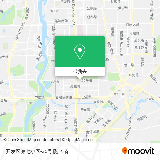 开发区第七小区-35号楼地图