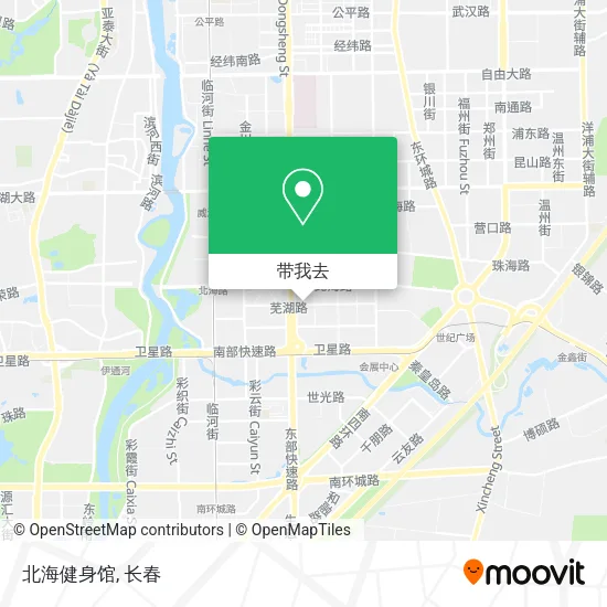 北海健身馆地图
