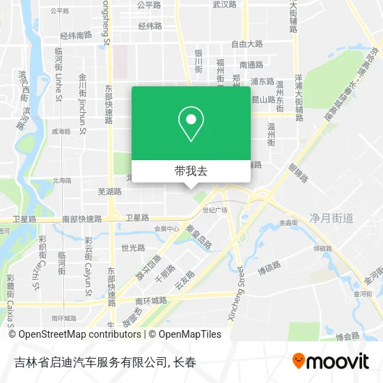吉林省启迪汽车服务有限公司地图