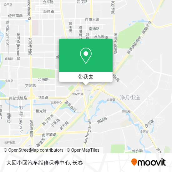 大回小回汽车维修保养中心地图