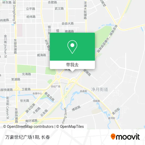 万豪世纪广场1期地图