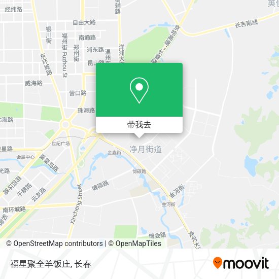 福星聚全羊饭庄地图