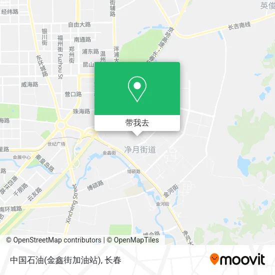 中国石油(金鑫街加油站)地图