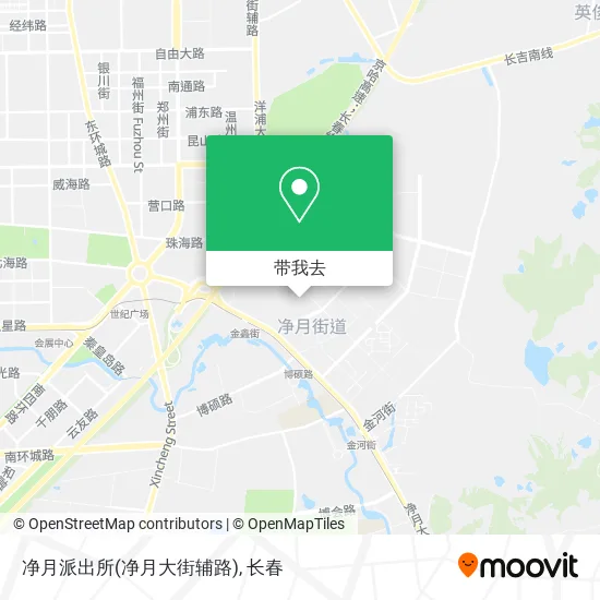 净月派出所(净月大街辅路)地图