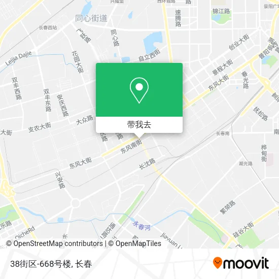 38街区-668号楼地图