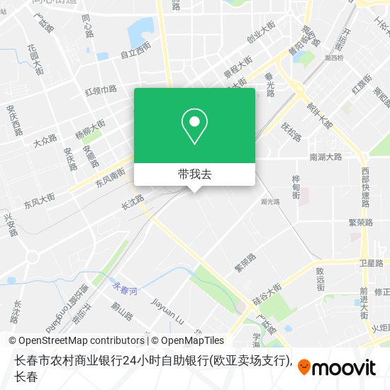 长春市农村商业银行24小时自助银行(欧亚卖场支行)地图