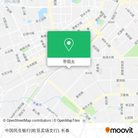 中国民生银行(欧亚卖场支行)地图
